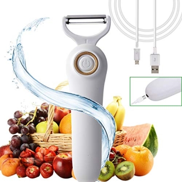 Handheld Electric Vegetable Peeler 3-in-1 Pro Set for Fast Peeling