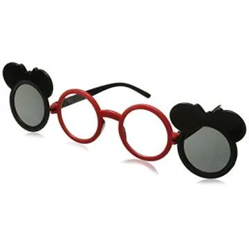 Cute Kids Mouse Ear Flip Out Sunglasses for Fun