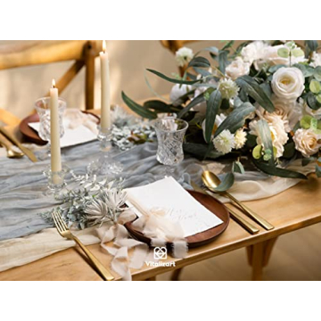 Vitalizart Light Nude Chiffon Silk Ribbon for Crafting