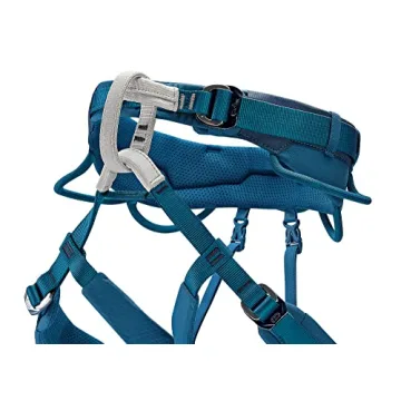 Petzl ADJAMA Adjustable Rock Climbing Harness - Blue