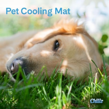 Chillz Dog Cooling Mat - Pressure Activated Gel Pad for Pets