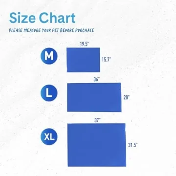 Chillz Dog Cooling Mat - Pressure Activated Gel Pad for Pets