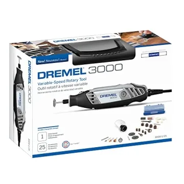 Dremel 3000 Rotary Tool Kit for DIY Projects and Crafts