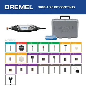 Dremel 3000 Rotary Tool Kit for DIY Projects and Crafts
