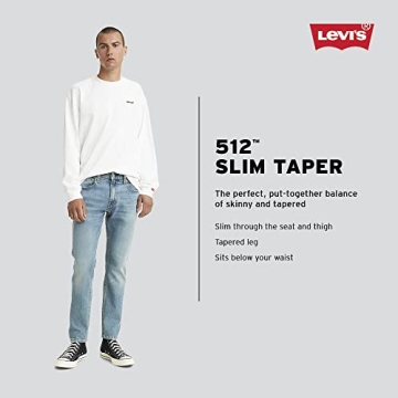 Levi's Men's 512 Slim Taper Fit Jeans for Comfort and Style