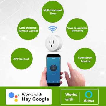 HMVPL Hanging Grow Light, Plant Lights Full Spectrum with 4000K 40W COB Bulb, Pulleys and Smart Timer, Indoor Grow Lamp for Tall Tree Hydroponics