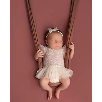 Adorable M&G House White Lace Newborn Photography Outfit