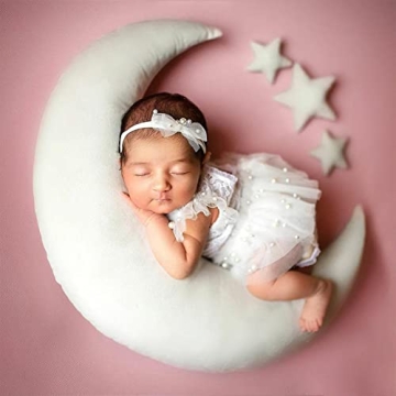 Adorable M&G House White Lace Newborn Photography Outfit