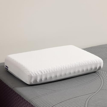 Purple Pillow - The Most Supportive Pillow Science Can Dream Up, Adjustable Boosters for Personalized Height, Made with GelFlex Grid, Ergonomic Support, Standard Size