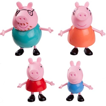 Peppa Pig Family 4-Figure Pack - Perfect for Toddlers & Fans!