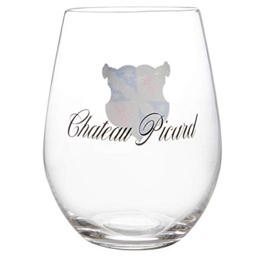 Star Trek Picard Stemless Wine Glasses Set - 17 oz