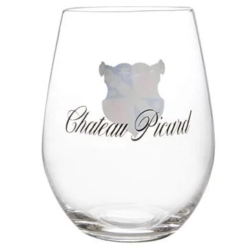 Star Trek Picard Stemless Wine Glasses Set - 17 oz