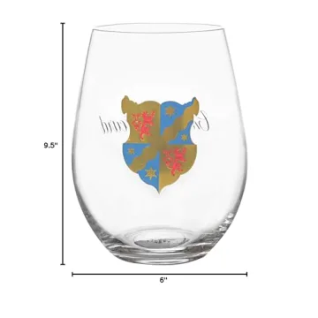 Star Trek Picard Stemless Wine Glasses Set - 17 oz