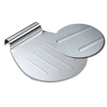 Stainless Steel Cake Baking Tools Cake Lifter Shovel Transfer Cake Tray Moving Plate Cake Lifter for Baking Homemade Pizza, Bread, Cake, Pie