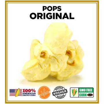 POPCORN! Gourmet Popcorn XL BULK/WHOLESALE-300 Total cups-90oz-MOVIE THEATER STYLE! Butter Flavor PA...