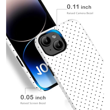 Cute Polka Dot iPhone Case with Dual Layer Protection