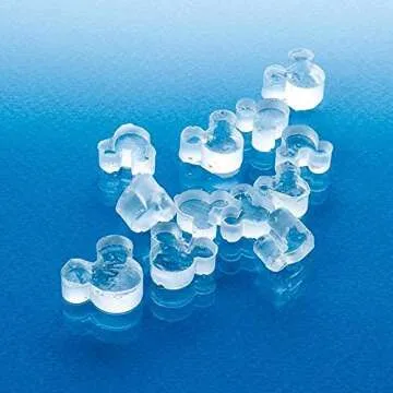 Skater SLIC1MK Silicone Crush Ice Tray, Mickey Mouse Disney