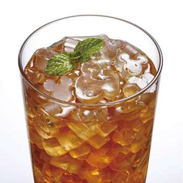 Skater SLIC1MK Silicone Crush Ice Tray, Mickey Mouse Disney