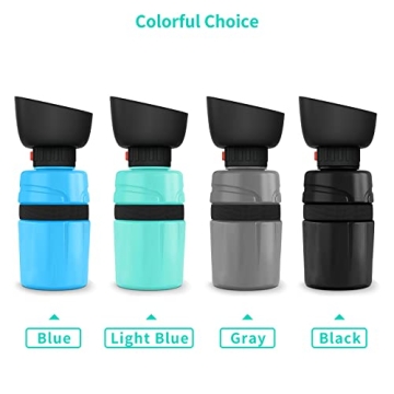 PETDOTT Dog Water Bottle for Secure Hydration Outdoors