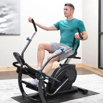 Teeter FreeStep Recumbent Cross Trainer Stepper for All Ages