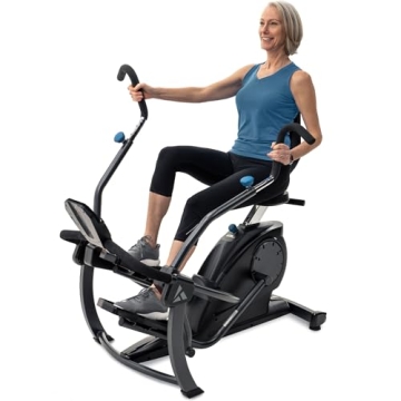 Teeter FreeStep Recumbent Cross Trainer Stepper for All Ages