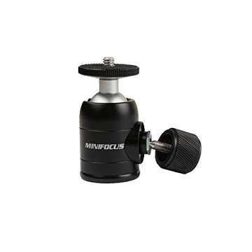 Minifocus 1/4'' Mini Tripod Ball Head Adapter for Cameras