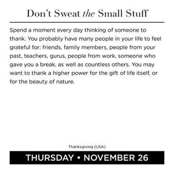 Don't Sweat the Small Stuff 2020 Day-to-Day Calendar