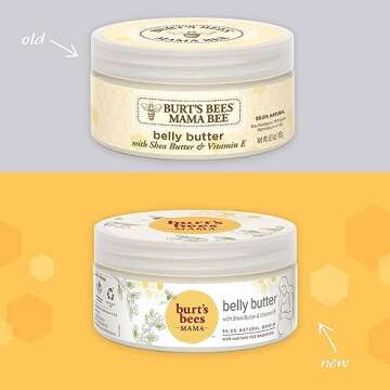 Burt's Bees Mam Bee Belly Butter & Foot Cream Set 6.5 Oz