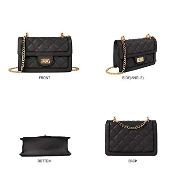 Trendy SG SUGU Quilted Crossbody Bag - Stylish, Functional, and Perfect for All Occasions