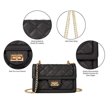 Trendy SG SUGU Quilted Crossbody Bag - Stylish, Functional, and Perfect for All Occasions