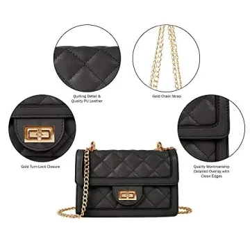 Trendy SG SUGU Quilted Crossbody Bag - Stylish, Functional, and Perfect for All Occasions