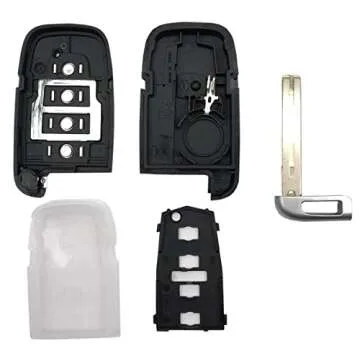 Replacement Key Fob Case Shell Fit for Hyundai Sonata 2011-2015/ Elantra 2011-2013/ Genesis 2009-2014/ Veloster 2011-2017 SY5HMFNA04 (1)
