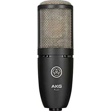 AKG P220 Microphone for Quality Studio Recordings