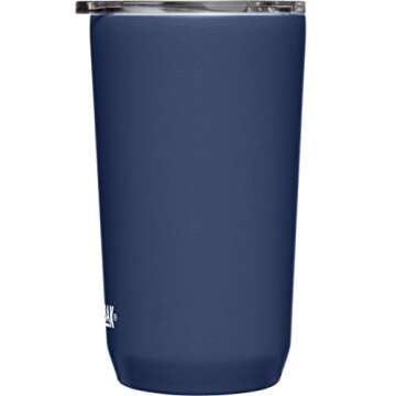 CamelBak Horizon 16oz Tumbler - Insulated Stainless Steel - Tri-Mode Lid - Navy