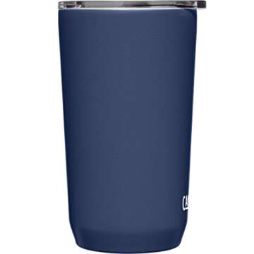 CamelBak Horizon 16oz Tumbler - Insulated Stainless Steel - Tri-Mode Lid - Navy