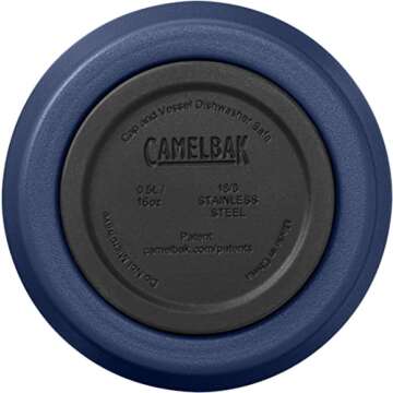 CamelBak Horizon 16oz Tumbler - Insulated Stainless Steel - Tri-Mode Lid - Navy