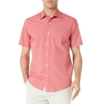 Amazon Essentials Men's Regular-Fit Poplin Shirt for All Occasions