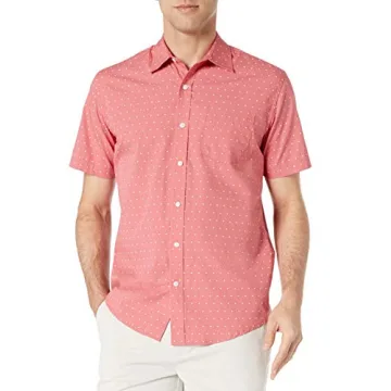 Amazon Essentials Men's Regular-Fit Poplin Shirt for All Occasions