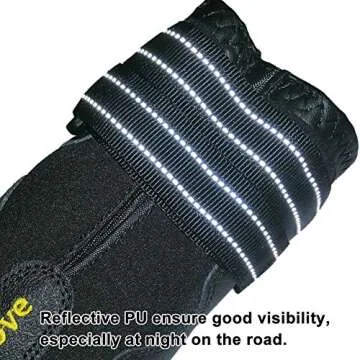 MOKCCI Truelove Dog Boots,Waterproof Dog Booties for Outdoor,Dog Shoes with Reflective Straps for Small Medium Large Dog