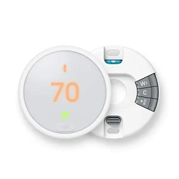Renewed Google Nest Thermostat E Smart Energy-Saving White
