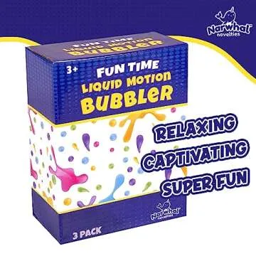 Narwhal Novelties Liquid Motion Bubblers - Fun for All Ages