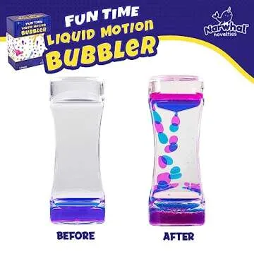 Narwhal Novelties Liquid Motion Bubblers - Fun for All Ages