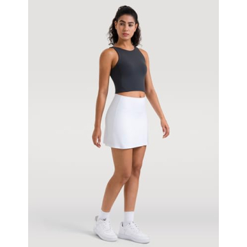 Colorfulkoala Dreamlux Tennis Skort with Built-in Shorts
