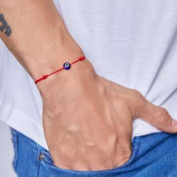 Genuine Evil Eye Protection Bracelet for Good Luck