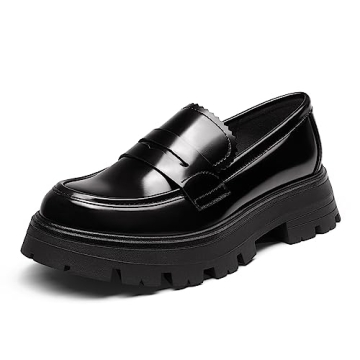 Cestfini Platform Loafers for Women - Chunky Loafers Women Shoes Penny Loafers Slip On Comfort Casua...