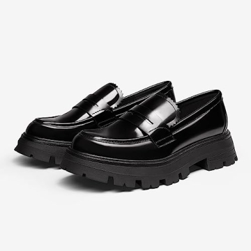 Cestfini Chunky Loafers for Women - Stylish Slip On Comfort