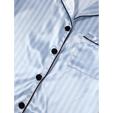 LYANER Silky Satin Pajamas Set for Women - Elegant Sleepwear