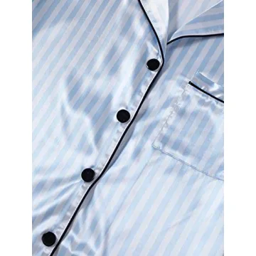 LYANER Silky Satin Pajamas Set for Women - Elegant Sleepwear