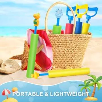 LQYoyz Water Gun, 6 Pack Super Water Soaker Blaster Squirt Guns 40 Ft Water Shooter Swimming Pool Beach Summer Party Outdoor Water Game Fighting Toys for Kids Boys Girls