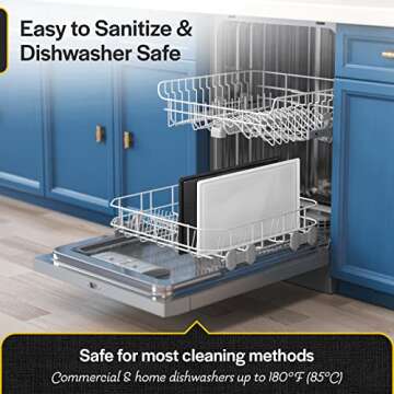 Commercial Grade Cutting Board with Juice Groove - 18x12 Inch